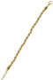 Heliophilia Silver Pulsera de Metal Dorada ELKGC68002
